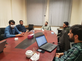 جلسه هیئت‌مدیره انجمن فارغ‌التحصیلان دانشگاه شهید مطهری برداران مشهد مقدس